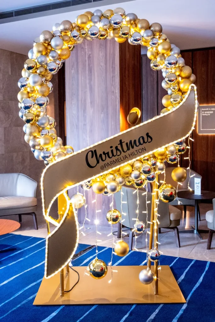Parmelia Hilton -hotel Christmas decorations